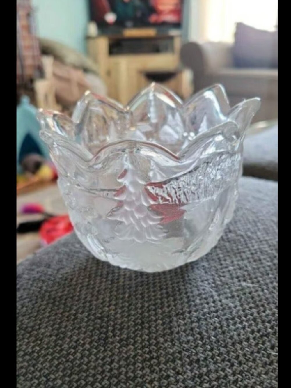 Tree Glass tealight / votive holder